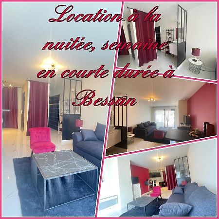 Studio Barok Proche Autoroute, Plages Et Attractions, Wifi - Tv, Calme Bessan Eksteriør billede