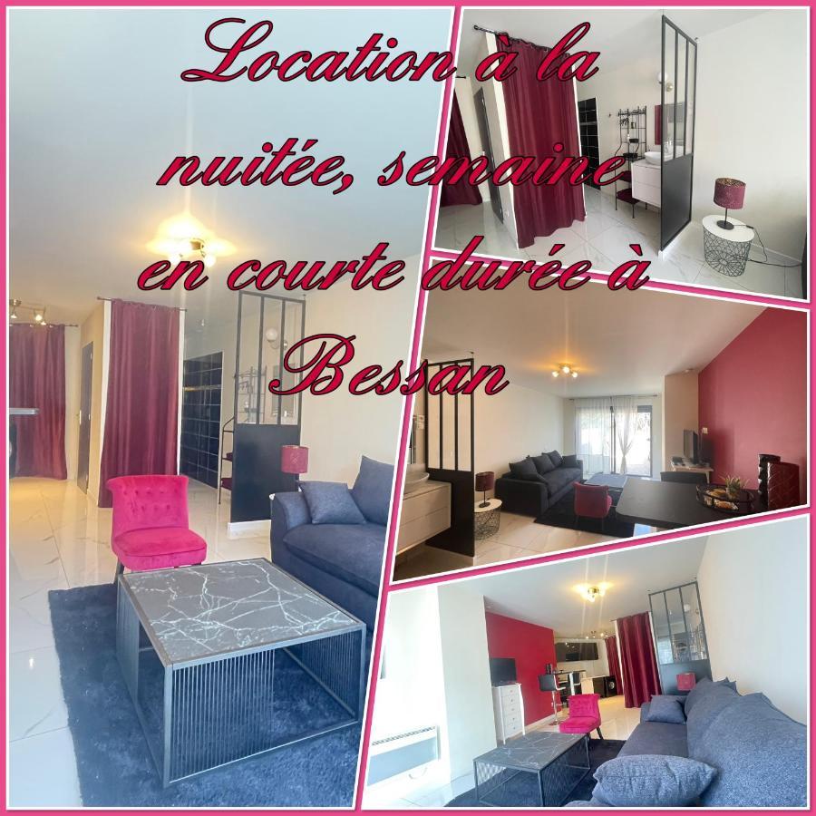 Studio Barok Proche Autoroute, Plages Et Attractions, Wifi - Tv, Calme Bessan Eksteriør billede